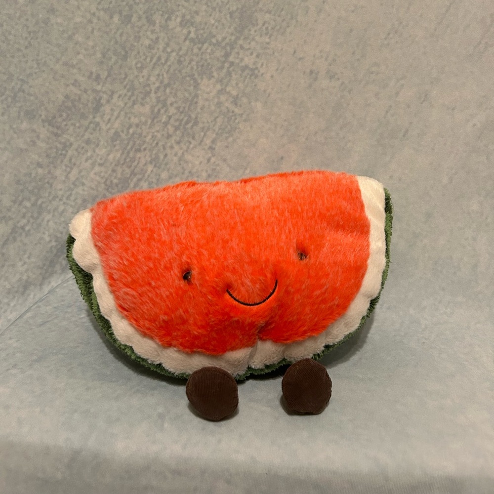 Jellycat Amuseable Watermelon Plush in red and Green
AMUSABLE WATERMELON